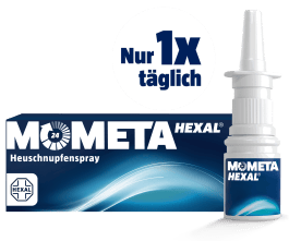 MometaHEXAL® Heuschnupfenspray:Sprüh Deinen Heuschnupfen weg!