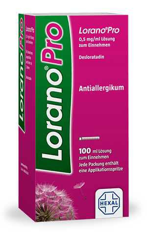 Lorano®Pro Lösung: Für Kinder ab 2 Jahren