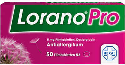 Lorano®Pro – Die Nr. 1 Allergietablette1