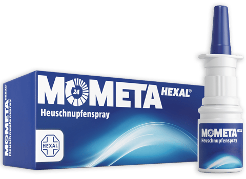 MometaHEXAL® HeuschnupfensprayDas blaue Power-Allergiespray